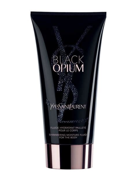 ysl black opium body cream|black opium body lotion review.